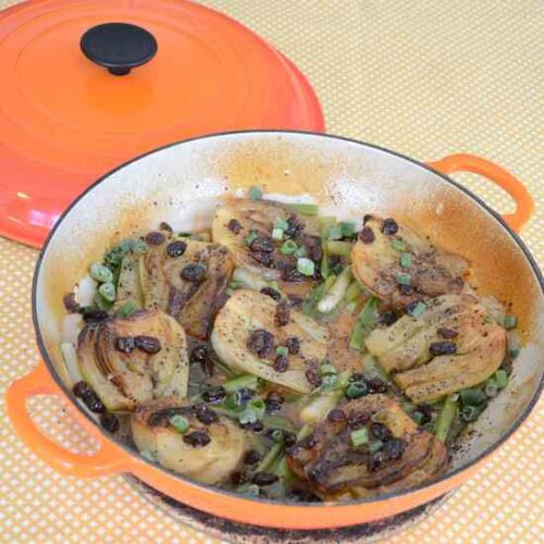 Braised Fennel with Scallions Recipe